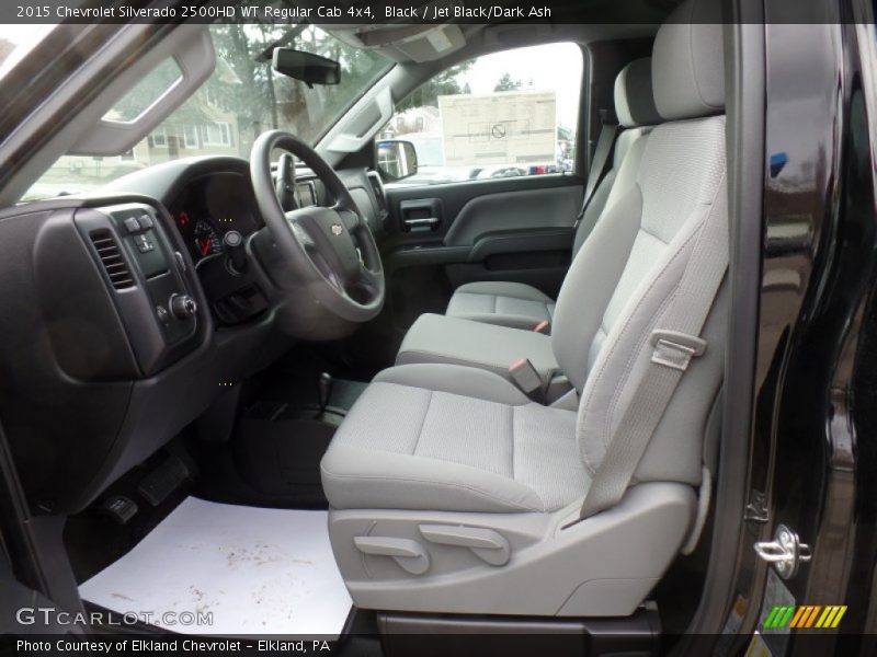 Black / Jet Black/Dark Ash 2015 Chevrolet Silverado 2500HD WT Regular Cab 4x4