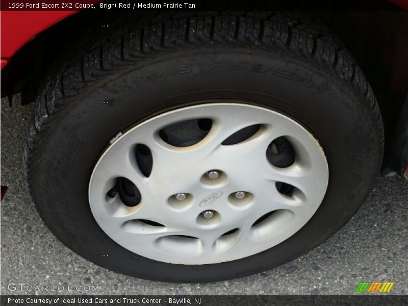 Bright Red / Medium Prairie Tan 1999 Ford Escort ZX2 Coupe