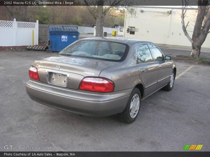 Driftwood Mica / Beige 2002 Mazda 626 LX