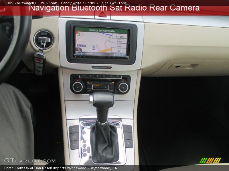 Candy White / Cornsilk Beige Two-Tone 2009 Volkswagen CC VR6 Sport