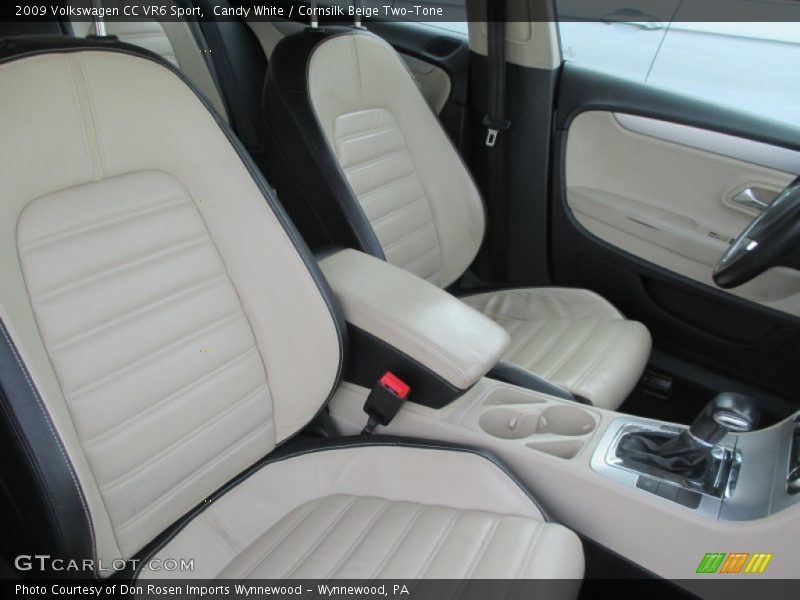 Front Seat of 2009 CC VR6 Sport