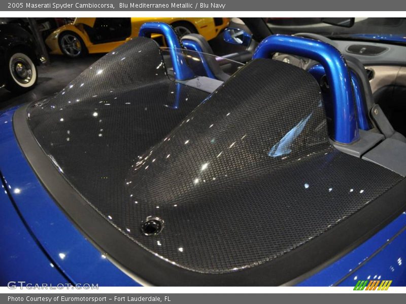 Blu Mediterraneo Metallic / Blu Navy 2005 Maserati Spyder Cambiocorsa