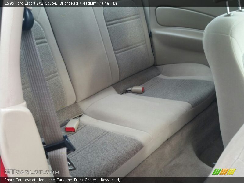 Bright Red / Medium Prairie Tan 1999 Ford Escort ZX2 Coupe