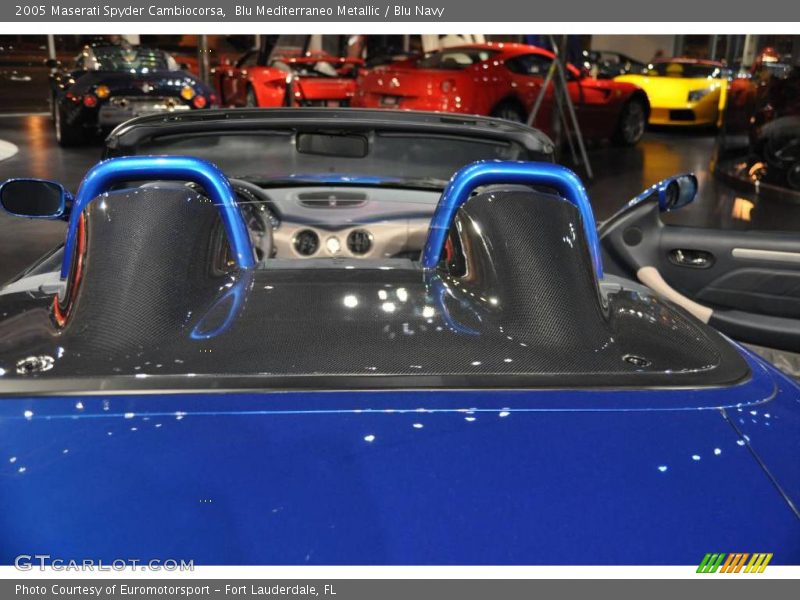 Blu Mediterraneo Metallic / Blu Navy 2005 Maserati Spyder Cambiocorsa