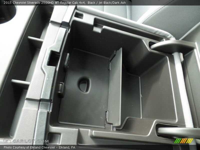Black / Jet Black/Dark Ash 2015 Chevrolet Silverado 2500HD WT Regular Cab 4x4