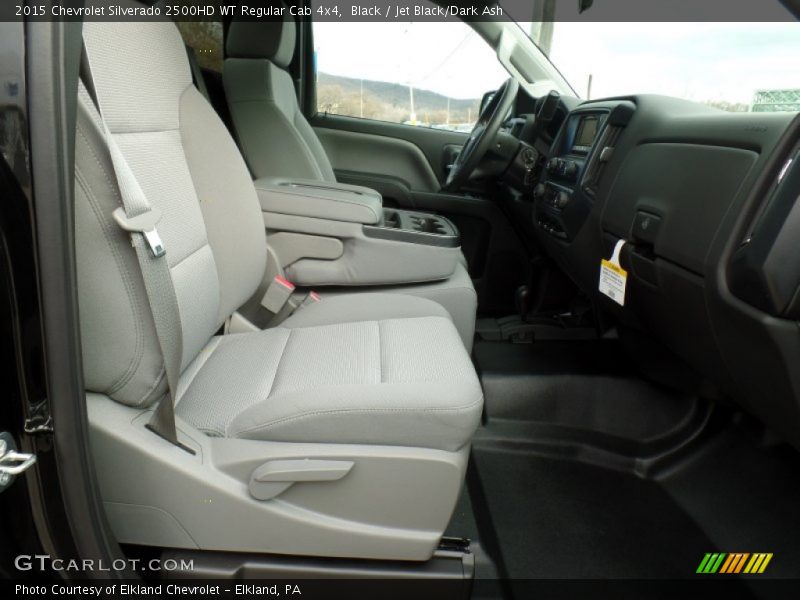 Black / Jet Black/Dark Ash 2015 Chevrolet Silverado 2500HD WT Regular Cab 4x4