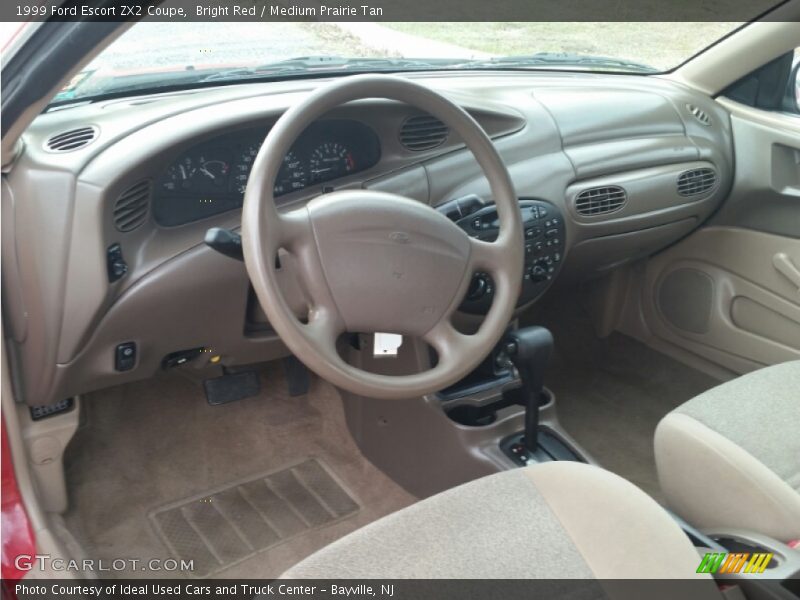 Medium Prairie Tan Interior - 1999 Escort ZX2 Coupe 