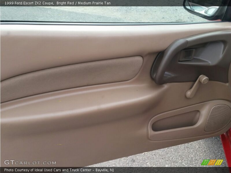 Bright Red / Medium Prairie Tan 1999 Ford Escort ZX2 Coupe