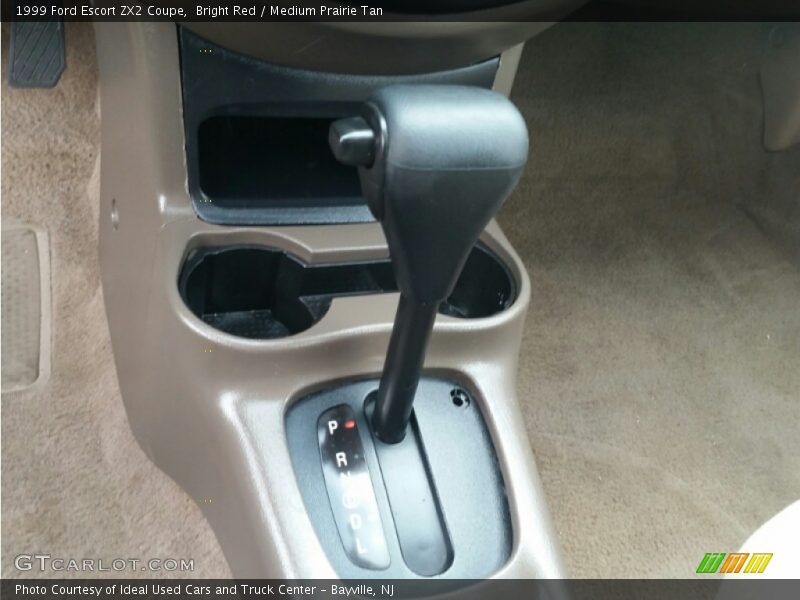 Bright Red / Medium Prairie Tan 1999 Ford Escort ZX2 Coupe