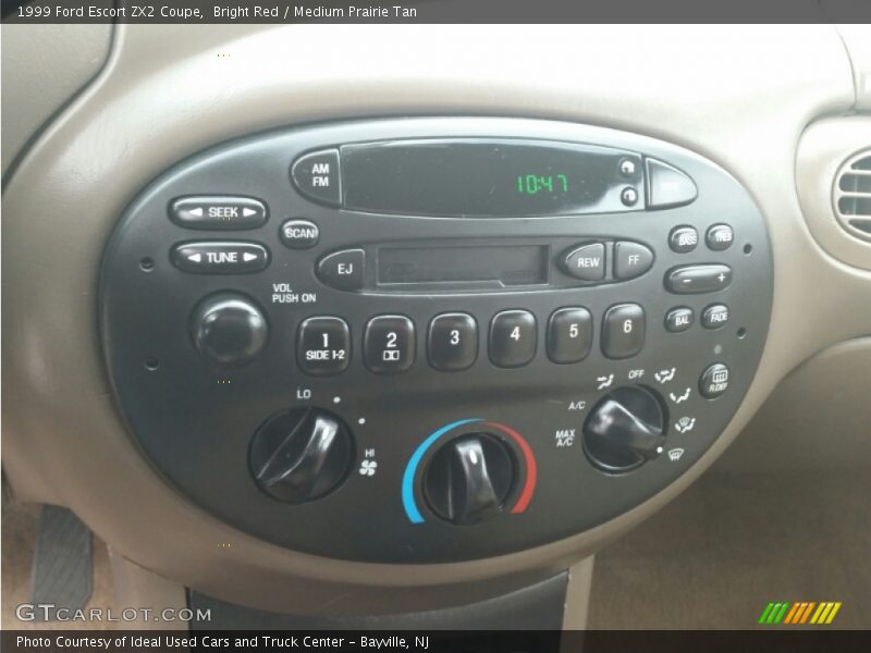 Bright Red / Medium Prairie Tan 1999 Ford Escort ZX2 Coupe