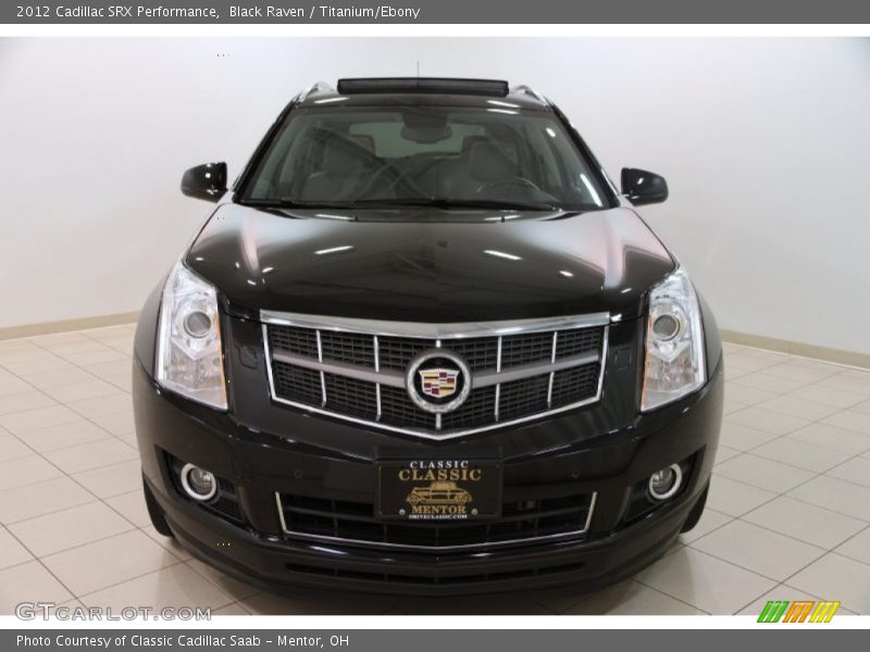 Black Raven / Titanium/Ebony 2012 Cadillac SRX Performance