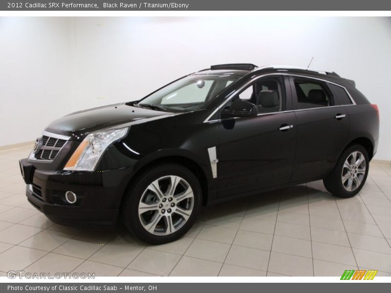 Black Raven / Titanium/Ebony 2012 Cadillac SRX Performance