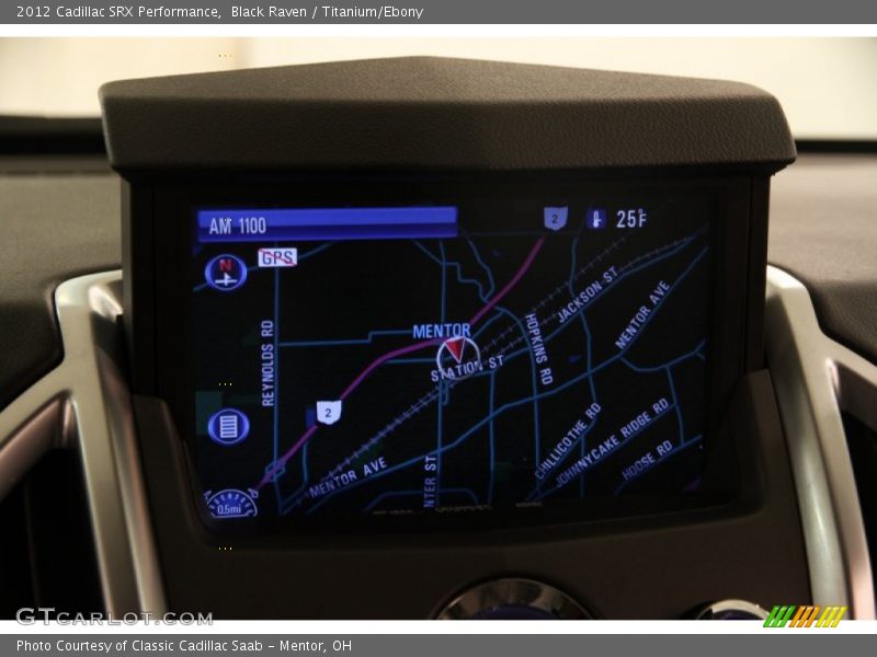 Black Raven / Titanium/Ebony 2012 Cadillac SRX Performance