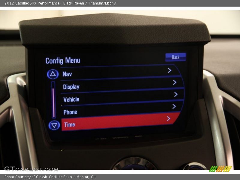 Black Raven / Titanium/Ebony 2012 Cadillac SRX Performance