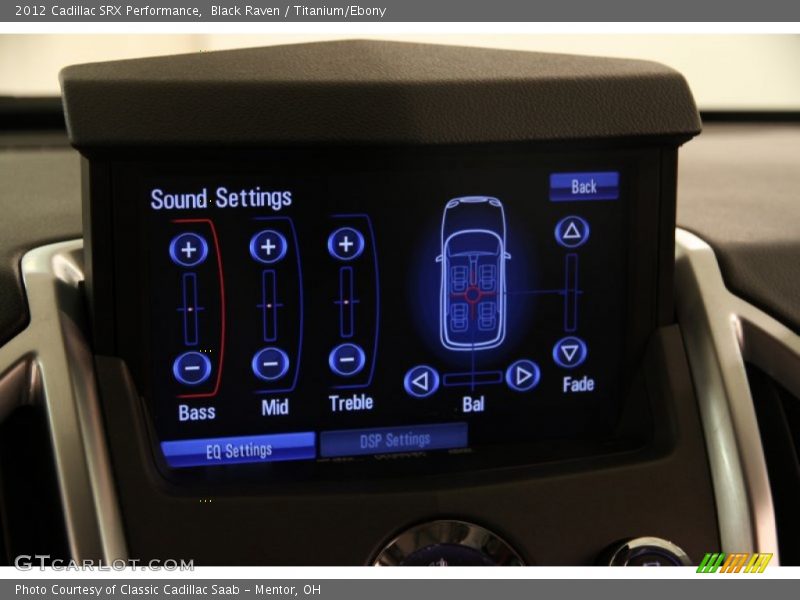 Black Raven / Titanium/Ebony 2012 Cadillac SRX Performance