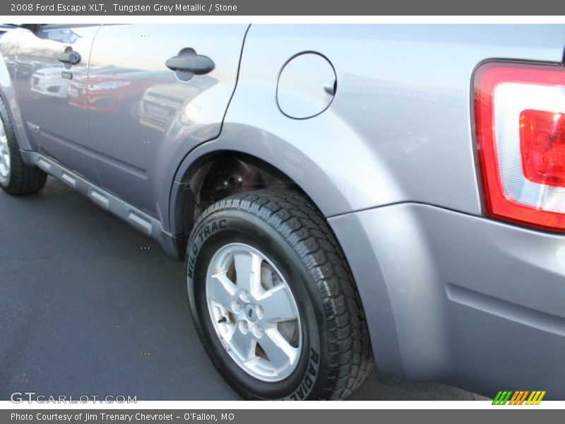 Tungsten Grey Metallic / Stone 2008 Ford Escape XLT