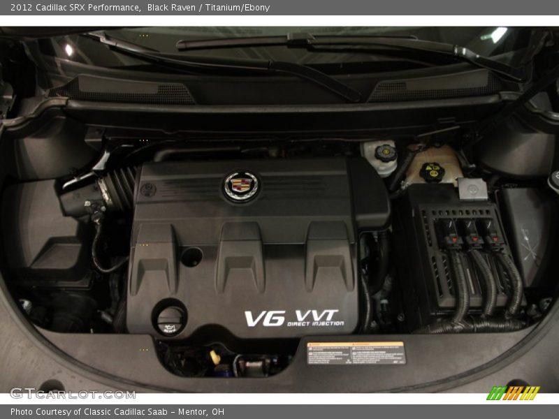 Black Raven / Titanium/Ebony 2012 Cadillac SRX Performance