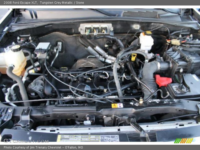 Tungsten Grey Metallic / Stone 2008 Ford Escape XLT