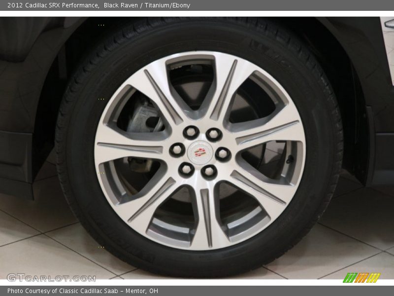 Black Raven / Titanium/Ebony 2012 Cadillac SRX Performance