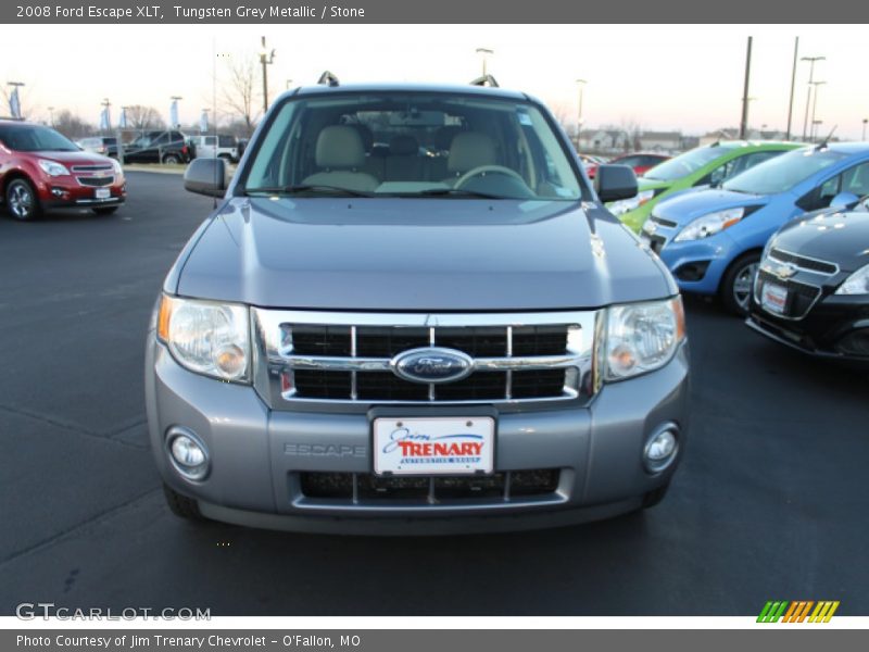 Tungsten Grey Metallic / Stone 2008 Ford Escape XLT