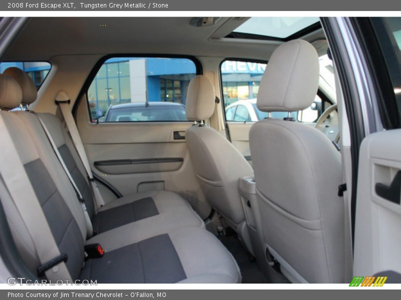 Tungsten Grey Metallic / Stone 2008 Ford Escape XLT