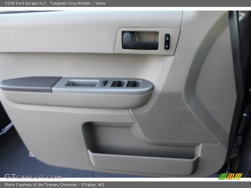 Tungsten Grey Metallic / Stone 2008 Ford Escape XLT