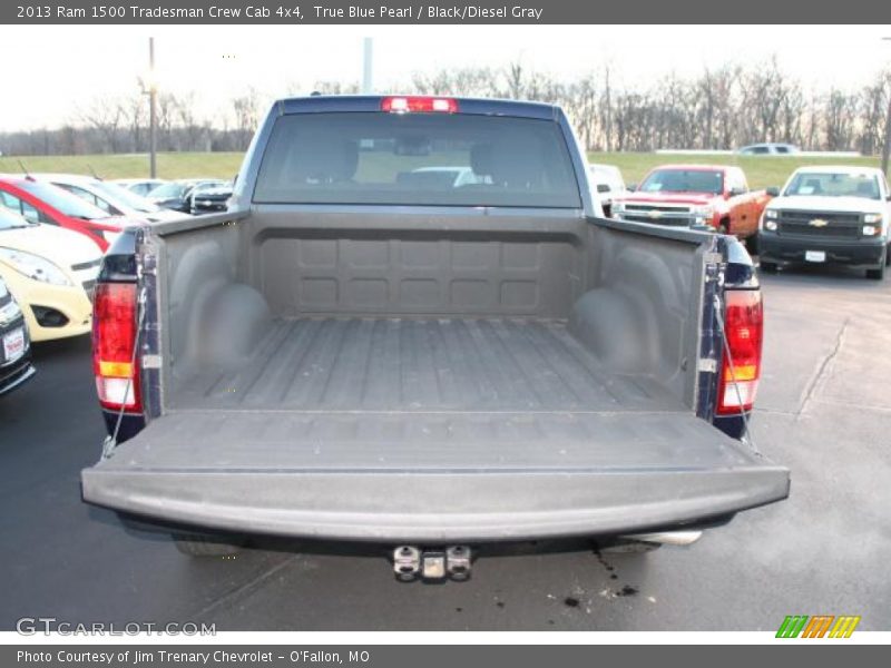 True Blue Pearl / Black/Diesel Gray 2013 Ram 1500 Tradesman Crew Cab 4x4