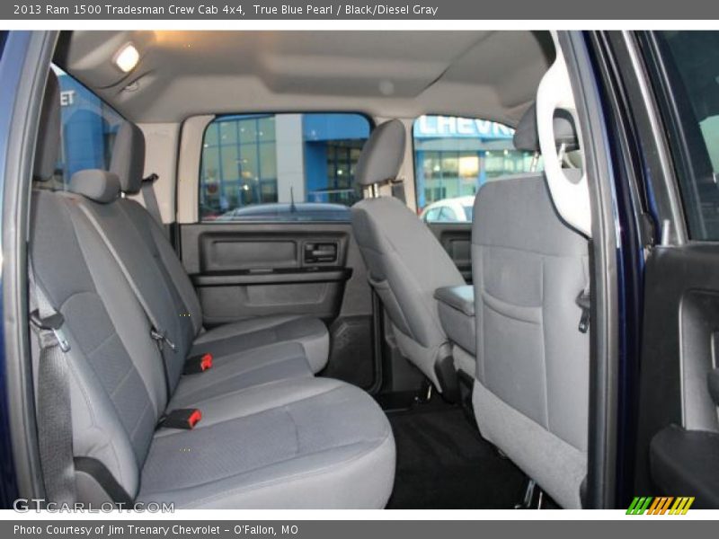 True Blue Pearl / Black/Diesel Gray 2013 Ram 1500 Tradesman Crew Cab 4x4