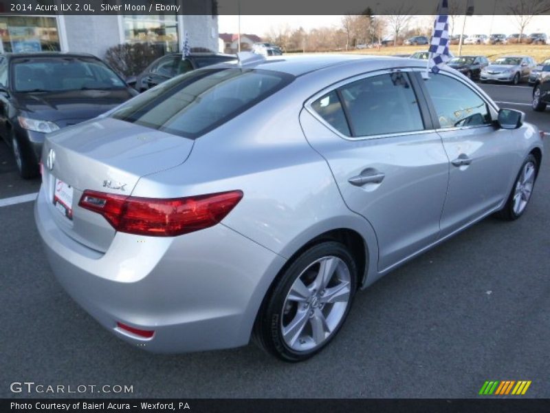 Silver Moon / Ebony 2014 Acura ILX 2.0L