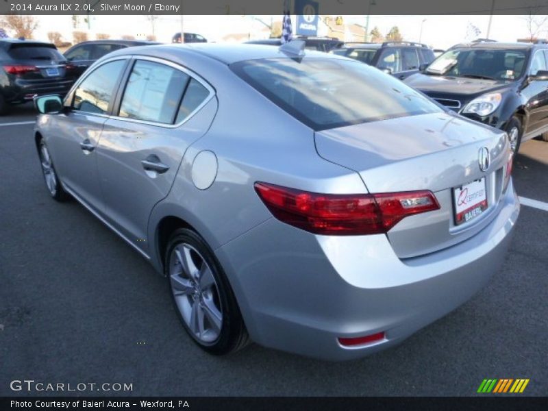 Silver Moon / Ebony 2014 Acura ILX 2.0L
