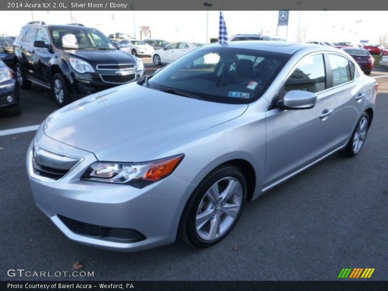 Silver Moon / Ebony 2014 Acura ILX 2.0L