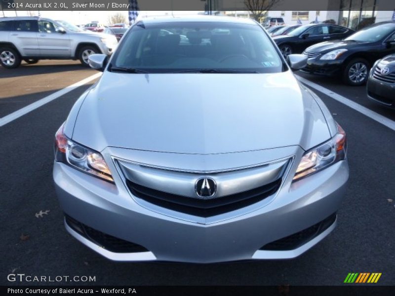 Silver Moon / Ebony 2014 Acura ILX 2.0L