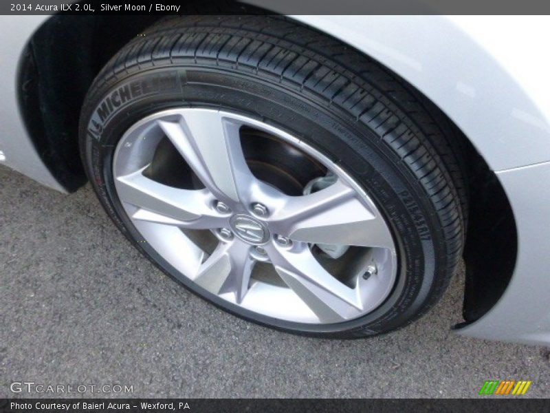 Silver Moon / Ebony 2014 Acura ILX 2.0L