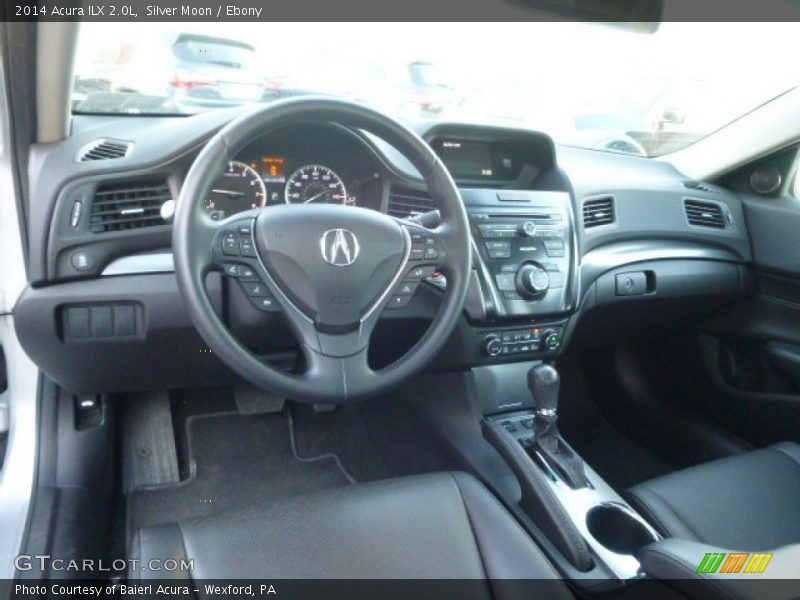 Silver Moon / Ebony 2014 Acura ILX 2.0L