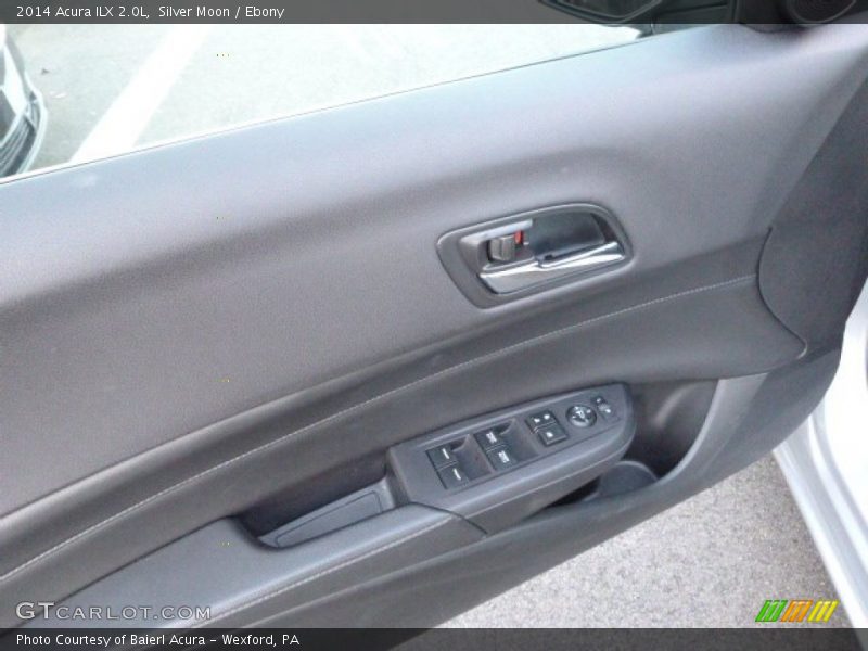 Silver Moon / Ebony 2014 Acura ILX 2.0L