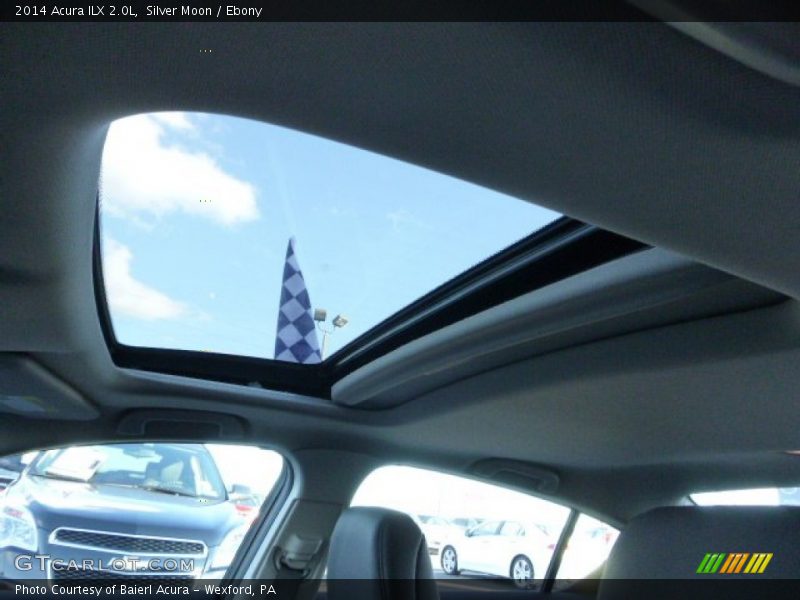 Silver Moon / Ebony 2014 Acura ILX 2.0L