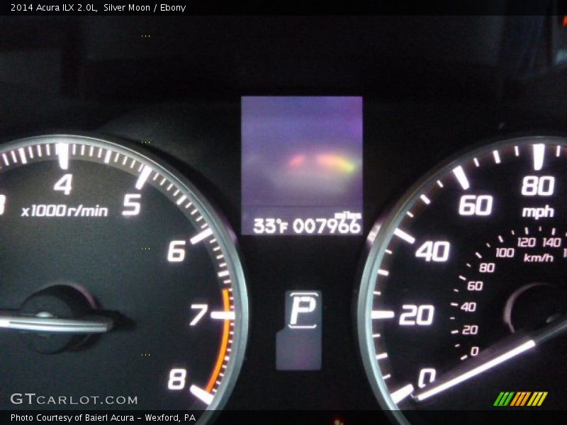 Silver Moon / Ebony 2014 Acura ILX 2.0L