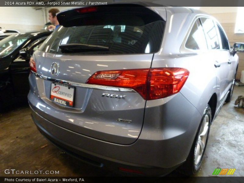 Forged Silver Metallic / Parchment 2014 Acura RDX AWD