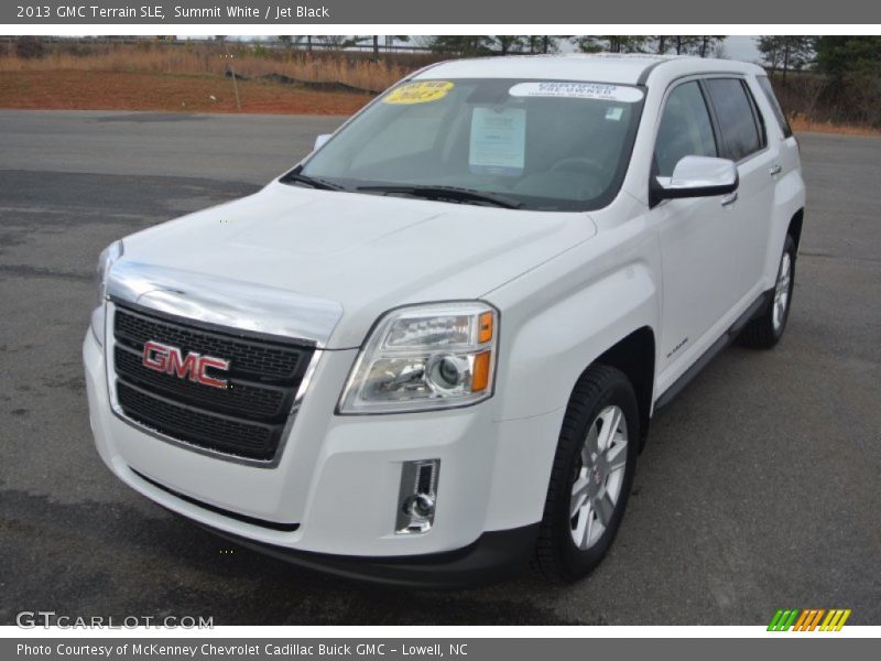 Summit White / Jet Black 2013 GMC Terrain SLE