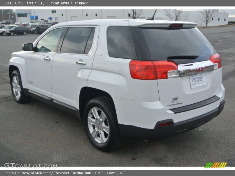 Summit White / Jet Black 2013 GMC Terrain SLE