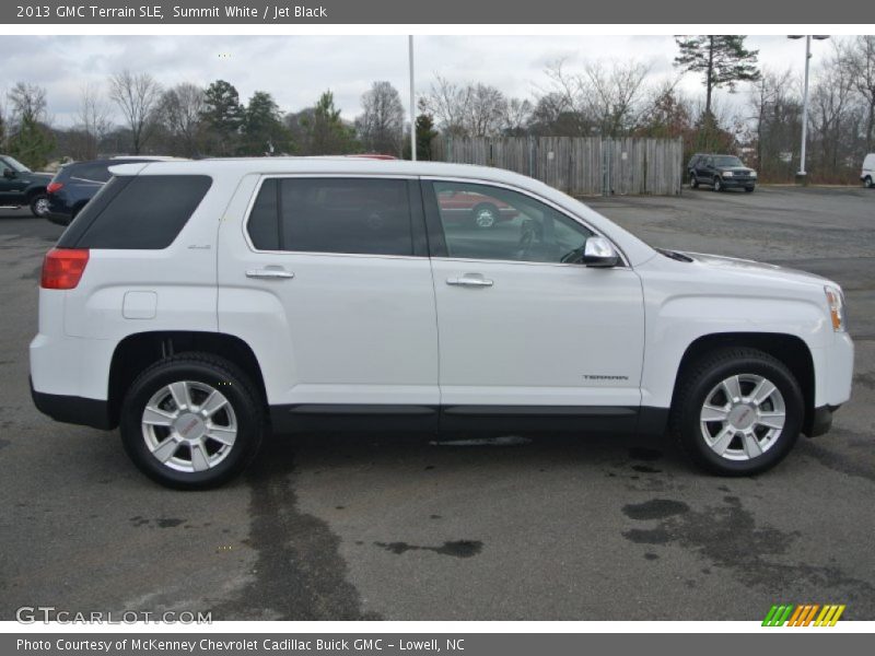 Summit White / Jet Black 2013 GMC Terrain SLE