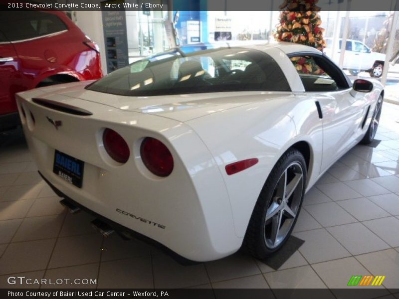 Arctic White / Ebony 2013 Chevrolet Corvette Coupe