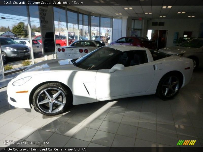 Arctic White / Ebony 2013 Chevrolet Corvette Coupe