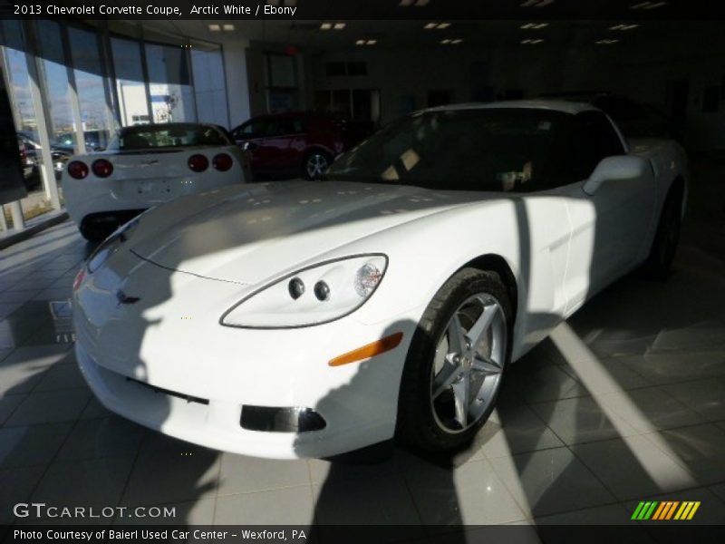 Arctic White / Ebony 2013 Chevrolet Corvette Coupe