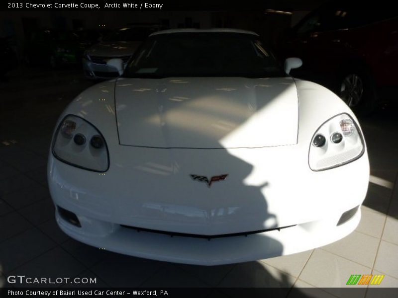 Arctic White / Ebony 2013 Chevrolet Corvette Coupe