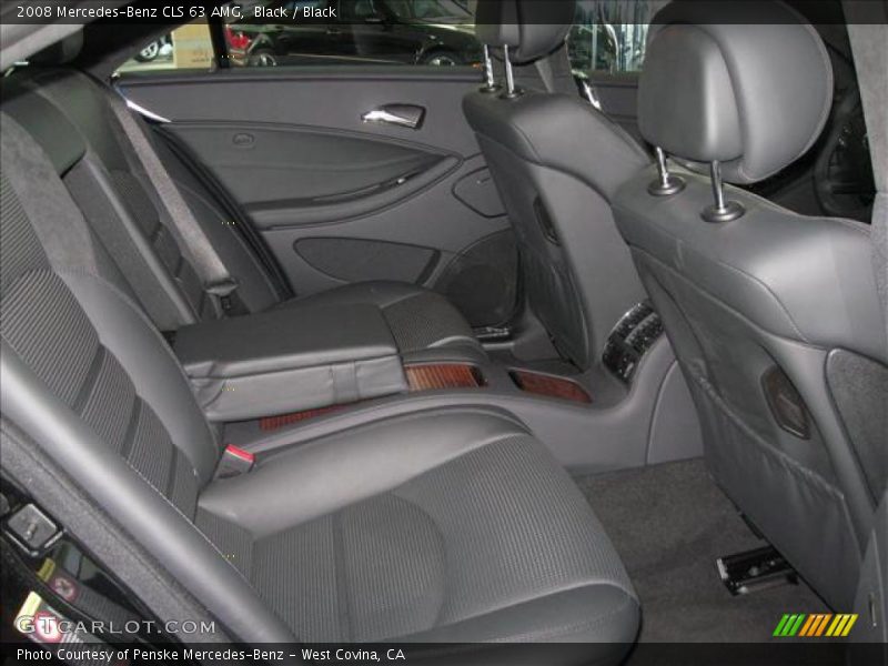 Black / Black 2008 Mercedes-Benz CLS 63 AMG