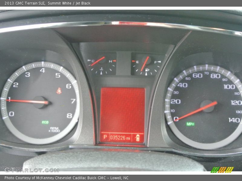 Summit White / Jet Black 2013 GMC Terrain SLE