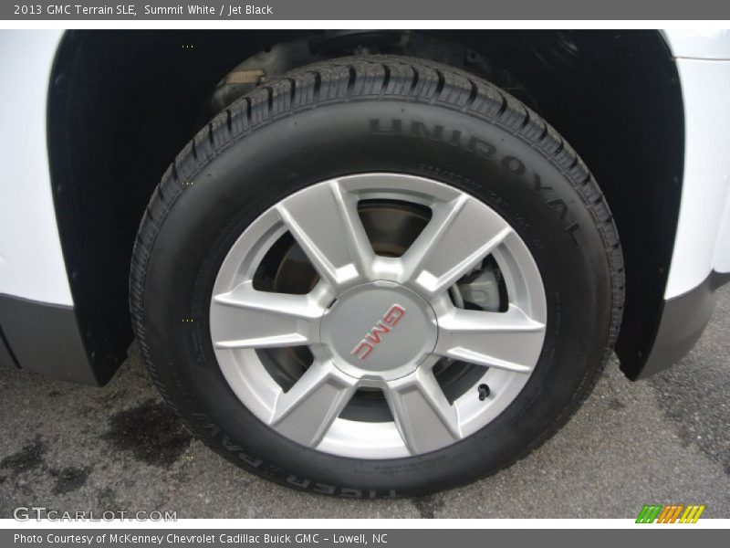 Summit White / Jet Black 2013 GMC Terrain SLE