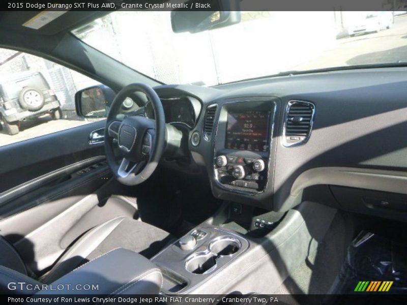 Granite Crystal Metallic / Black 2015 Dodge Durango SXT Plus AWD