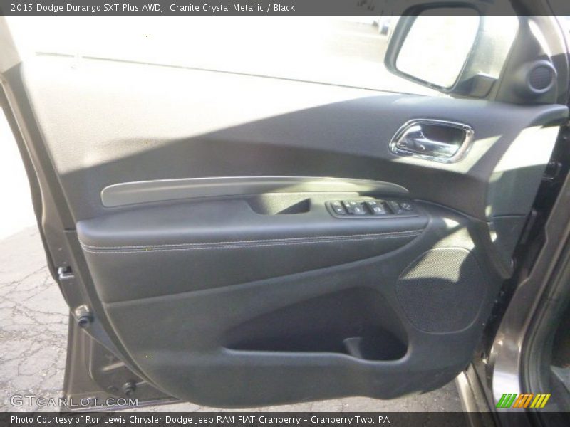Granite Crystal Metallic / Black 2015 Dodge Durango SXT Plus AWD